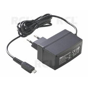 POWER SUPPLY  AC 230V=>DC 5V 1.2A  micro USB,  1.5m