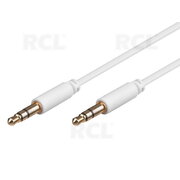 CABLE 3.5(P)-3.5(P) stereo 2m white