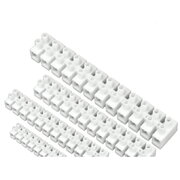 TERMINAL BLOCK  10mm², 55A 400V, with Screws, white