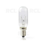 Incandescent light bulb E14 230V 25W, for cooker hood