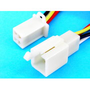 CONNECTOR 4pin Female+Male with Leads