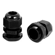 Cable screw gland PG11, IP67, cable 5-10mm,  black