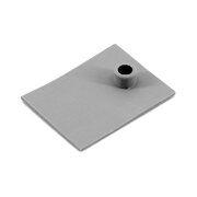 SILICONE PAD for TO220, with insulating hole