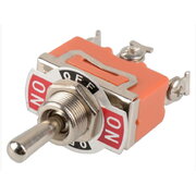 TOGGLE SWITCH 15A 250VAC, 3pin, 3position, ON-OFF-ON