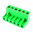 TERMINAL BLOCK 6pin, Female for Cable, 5.08mm