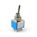 TOGGLE SWITCH MTS 202, 3A / 250VAC, 6pin, 2x ON-ON