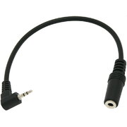 АДАПТЕР ø2.5mm Jack (Ш) <-> ø3.5mm jack (Г), stereo