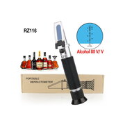 Refractometer - alcohol concentration meter 0~80%V/V ATC, RZ116