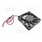 FAN DC 12V 250mA, 3500rpm, 60x60x15mm with 250mm cable and connector RM2.54mm