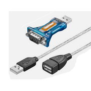 KABELIS KOMPIUTERIUI USB >> RS232 (D-SUB 9pin kištukas) USB1.1