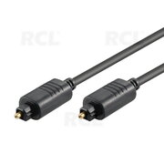 Cable  Toslink male > Toslink male, 1.5m