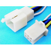 CONNECTOR 6pin Female+Male with Leads