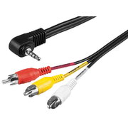 CABLE 3.5mm(4pin)-3RCA 1.5m