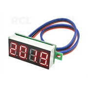 VOLTMETER - MODULE 0.36" LED red, DC 0-100V, 4 digits, 3 wires
