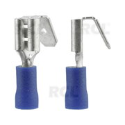 INSULATED TERMINAL Male 6.3x<2.5mm2 (nylon insulation)
