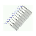 Carbide End Mill Engraving Bits for CNC, 1.3mm, 3.175mm (1/8")