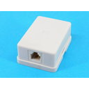 WALL TELEPHONE OUTLET 4pin/1 Female midi