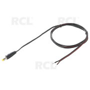 CABLE DC 2pin 2.1/5.5mm, 0.8m, for  LED tape