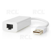 ADAPTERIS USB-A (K) <-> Ethernet RJ45 (L) 0.2m, 100 Mbps