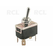 TOGGLE SWITCH   10A 250VAC, 4pin, 2x ON-OFF