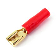 INSULATED TERMINAL Female 4.8x<1.0mm2, red