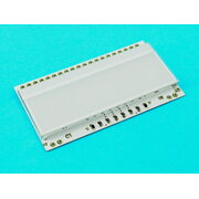 Lighting module LCD 55x31mm, yellow

