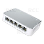 Network Desktop Switch TL-SF1005D, 5-Port 10/100Mbps, TP-LINK