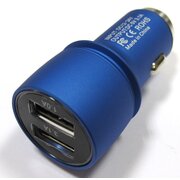 CHARGER 2xUSB for car 12/24V>5V max load: 1x3.1A or 2x1A