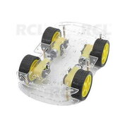 4WD Smart Car Chassis Kits with Speed Encoder