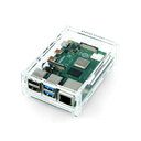 Корпус Raspberry Pi 4B - прозрачный