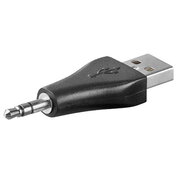 ADAPTOR USB  USB A (M) <-> 3.5mm stereo Jack 3pin (M)